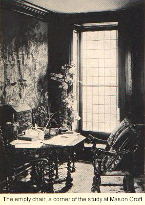 Corelli's writing corner