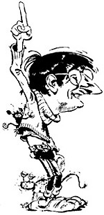 Franquin caricature