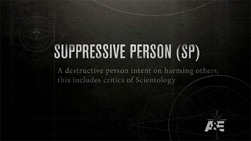 Suppressive person