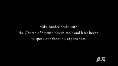 Mike Rinder leaving Church